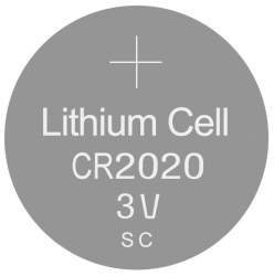 CR2020  lithium, 3V