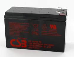 Baterie 12V  9Ah, AGM vysokovýkonný záložní olověný akumulátor pro UPS záložní zdroje