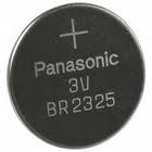 BR2325  PANASONIC lithium, 3V. Pro teploty -30 až +80°C