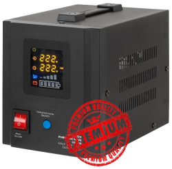 Záložní zdroj MV300plus, ZÁRUKA 5 let. pro oběhové čerpadlo ke kotli a krbu. 230V / 300W. Provedení černé