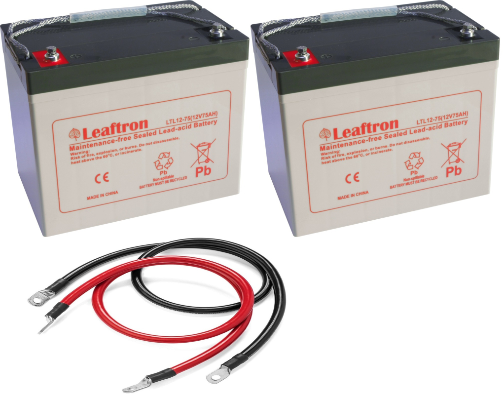 Baterie LTL 12V 150Ah, AGM záložní olověný akumulátor s životno